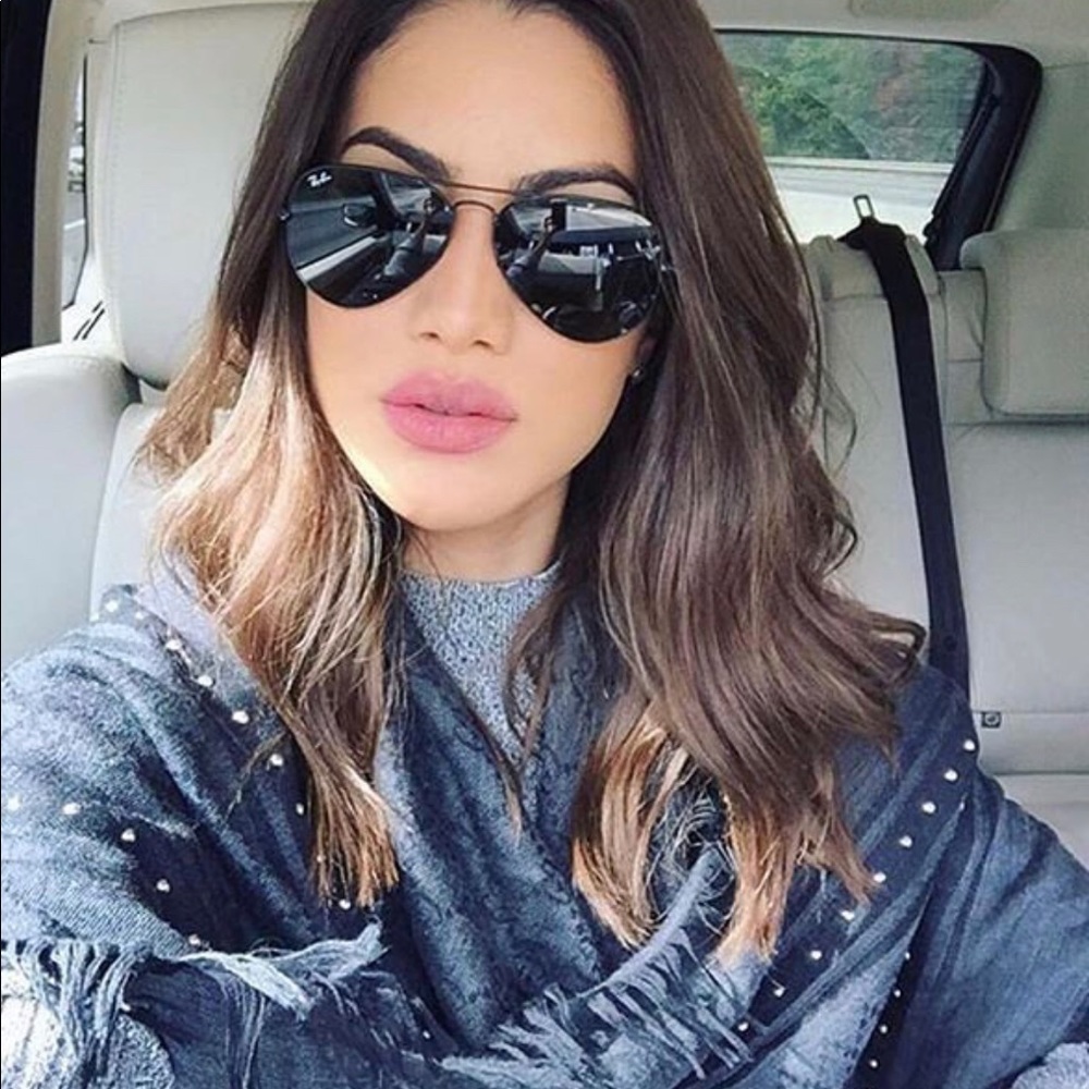 Classic Polarized Ray-Ban Aviator Sunglasses